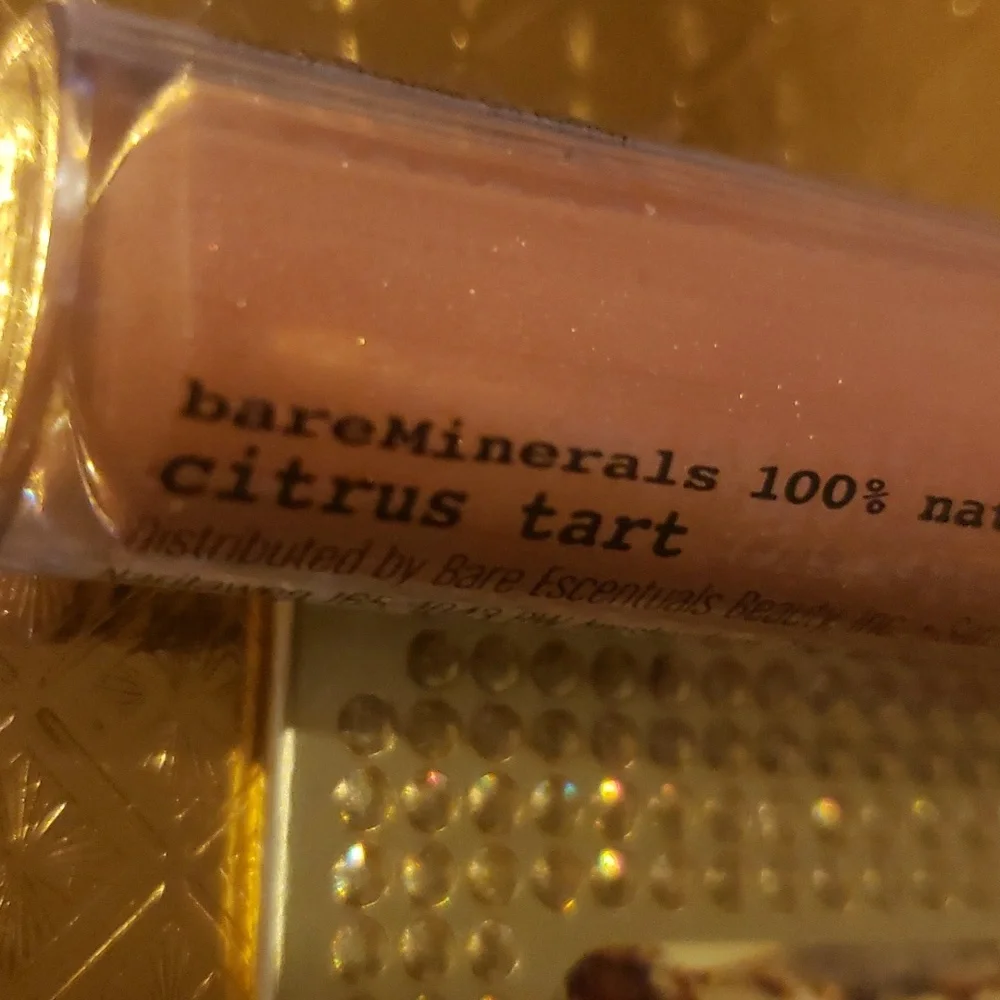 🧚‍♀️CITRUS TART BareMinerals RARE 100% Natural Lip Gloss NWT/SEALED